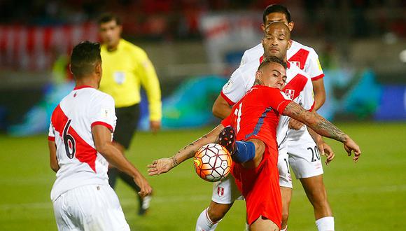 El último Perú vs Chile fue triunfo de los sureños en Santiago de Chile por las Eliminatorias Rusia 2018. (Foto: Getty)