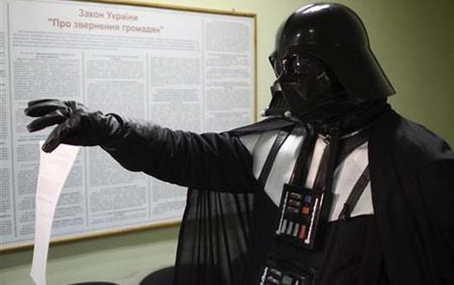 Darth Vader se postula a la presidencia de Ucrania - 1