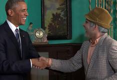Obama aprendió a jugar dominó en un programa humorístico de Cuba