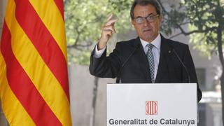 Cataluña: Mas convocará consulta soberanista la próxima semana