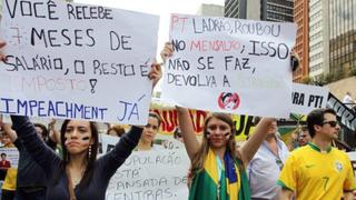Brasil: Miles protestan contra reelección de Rousseff