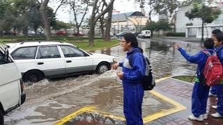 Aniego afectó dos cuadras en centro empresarial de San Isidro