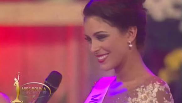 Insólita respuesta de miss Bolivia genera burlas [VIDEO]