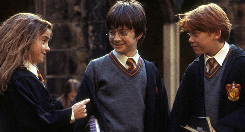 Durante el rodaje de “Harry Potter y la Piedra Filosofal” (2001), los protagonistas tenían 10 años. (Foto: WB)