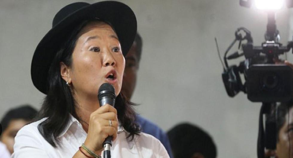 Keiko Fujimori criticó a PPK. (Foto: Andina)