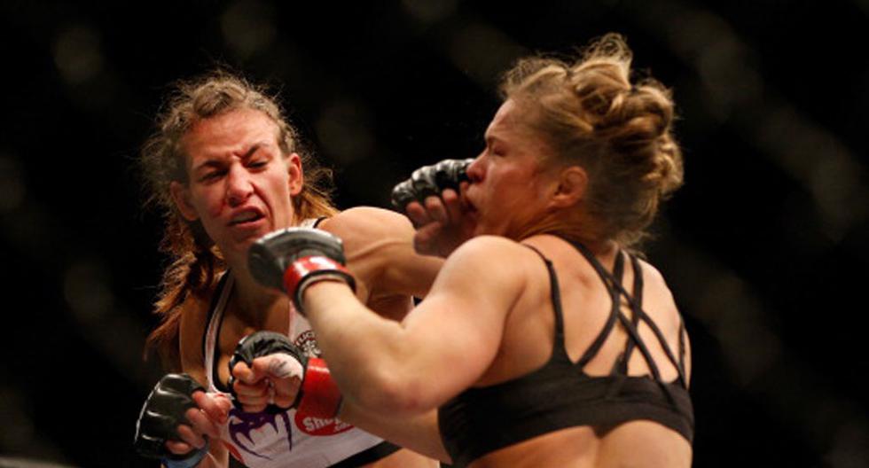 Miesha Tate da el primer golpe a Ronda Rousey con una fuerte declaración | Foto: Getty Images