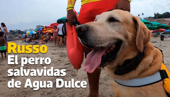 El Comercio acompañó al agente de la Policía de Salvataje, Russo, durante una jornada en las playas de Lima. (Carlos Hidalgo / El Comercio)
