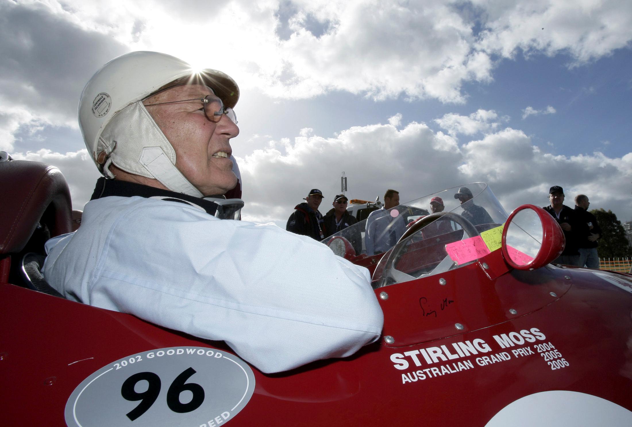 Stirling Moss falleció a los 90 años. El ex piloto de la Fórmula 1 nunca obtuvo un campeonato, pero fue de los mejores en la historia. (Foto: Reuters)