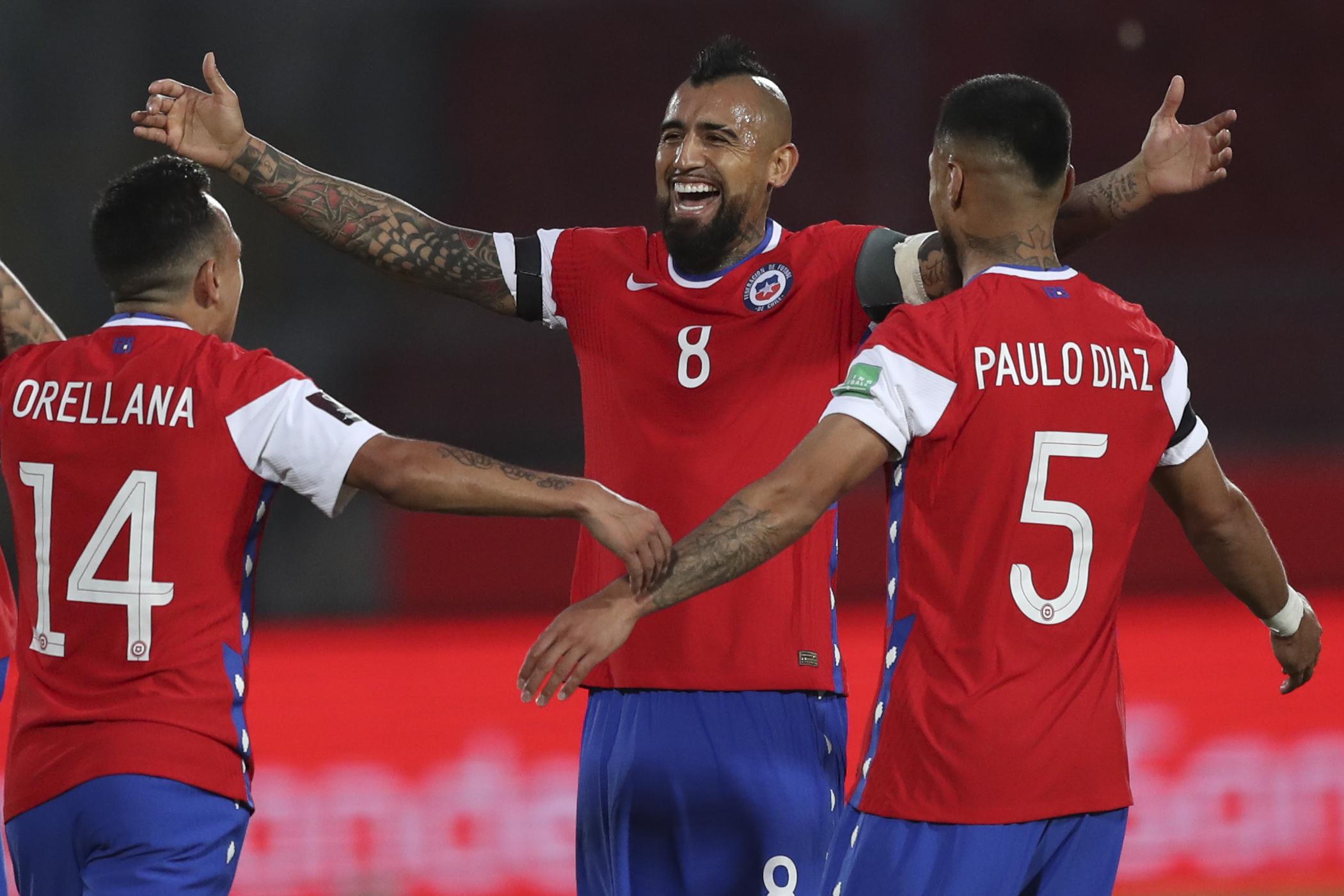 Chile -  Perú, por Eliminatorias Qatar 2022. (Foto: AFP)