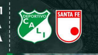 Deportivo Cali y Santa Fe empataron 1-1 por Liga BetPlay 2022 | RESUMEN Y GOLES