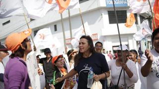 Simpatizantes de Keiko Fujimori se manifestaron en exteriores de penal