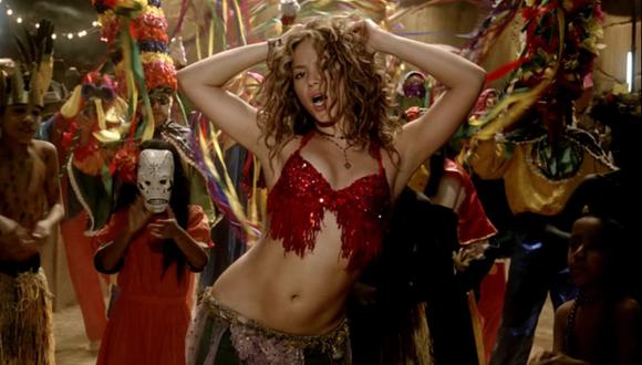 Shakira celebra los mil millones de reproducciones del video de “Hips Don’t Lie” en YouTube. (Foto: Captura)