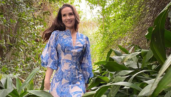 Natalia Oreiro es imagen de la nueva colección Conscious Exclusive con materiales de origen sostenible y textiles reciclados. (Foto: H&M)