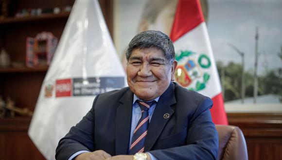 Rómulo Mucho, ministro de Energía y Minas. (Foto: GEC / Hugo Pérez)