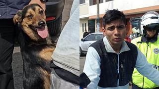 Surco: delincuente atrapado por robar bicicleta fue llevado a la comisaría junto a su perro | VIDEO