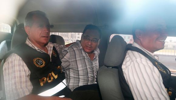 El ex viceministro de Comunicaciones Jorge Cuba fue uno de los primeros detenidos por el Caso Odebrecht en el Perú, en enero del 2017. (Foto: Archivo El Comercio)