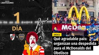 Boca - River: ¿Por qué hacen memes al McDonald's Obelisco en la Final de la Copa Libertadores 2018?