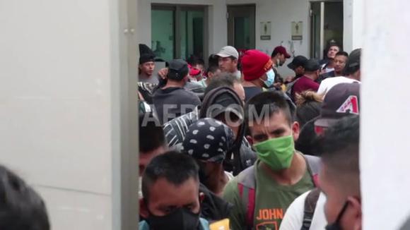 600 migrants traveling in trailers have been rescued in Mexico