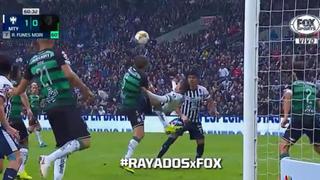 Rogelio Funes Mori y el golazo de ‘chalaca’ que le dio la victoria al Monterrey [VIDEO]