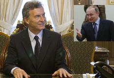 Putin y Macri acuerdan seguir desarrollando relaciones estratégicas