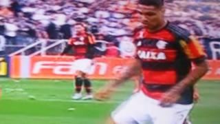 Flamengo: Paolo Guerrero fue pifiado por hinchas de Corinthians
