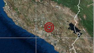 Arequipa: sismo de magnitud 3.7 se registró en la provincia de Caylloma