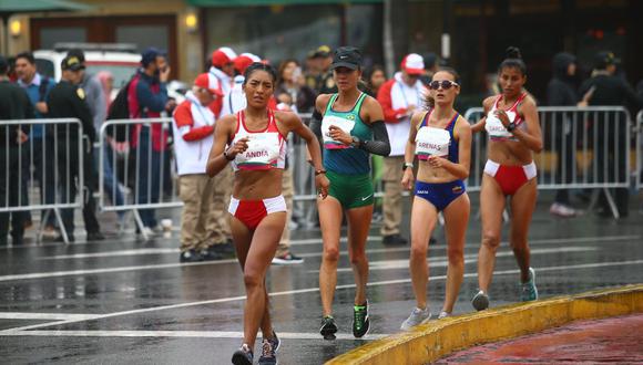 Kimberly García obtuvo la medalla de plata en marcha femenina en Lima 2019 | Foto: GEC