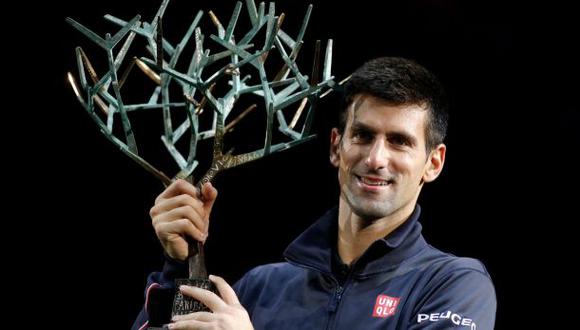 Novak Djokovic venció a Raonic y ganó el Masters 1000 de París