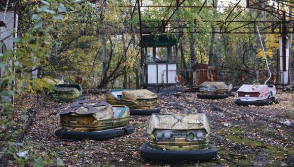 El parque de atracciones abandonado de Pripyat se ha convertido en un icono.