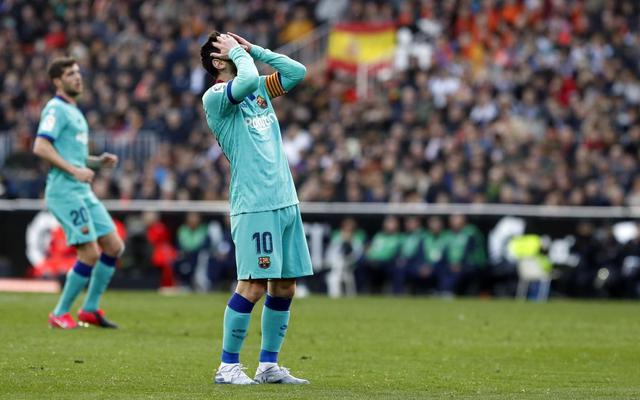 Barcelona vs. Valencia: las mejores imágenes del partido en Mestalla por la Liga de España. (Foto: Agencias)
