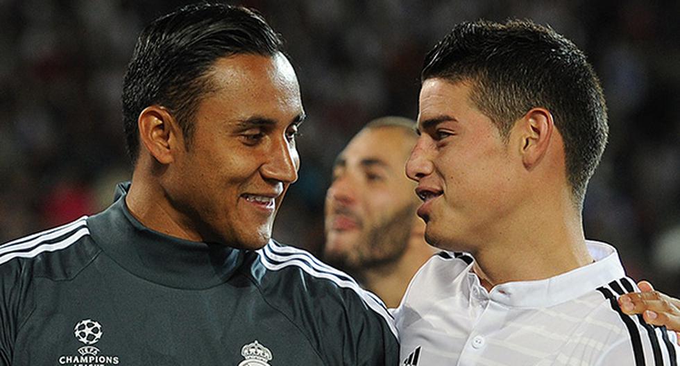 Real Madrid: Keylor Navas y James Rodríguez se enfrentarán. (Foto: Getty Images)