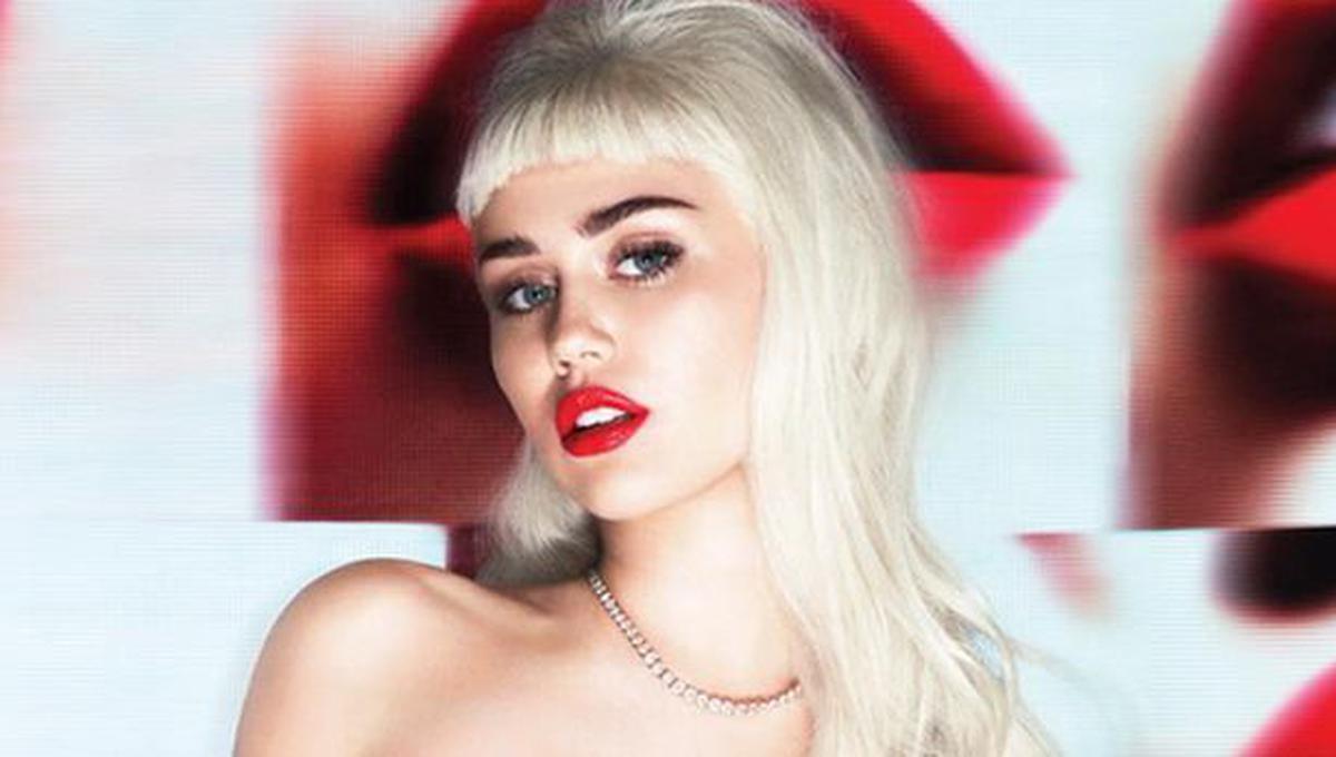 Miley Cyrus cambió radicalmente de look para nueva campaña