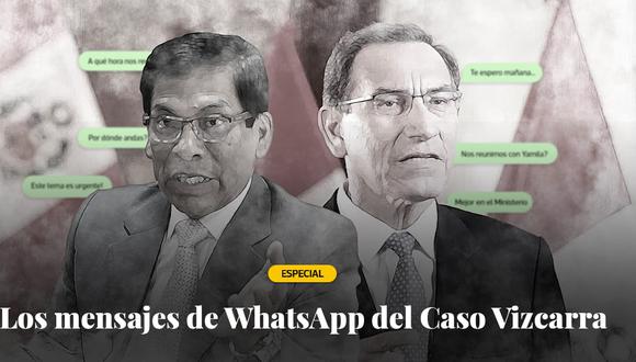 El Comercio accedió a los chats registrados entre José Hernández y Martín Vizcarra.