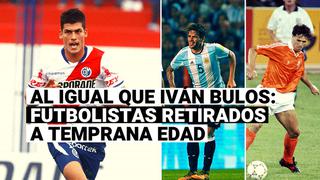 Iván Bulos se retira del fútbol: el adiós anticipado de los jugadores que no pudieron derrotar a las lesiones