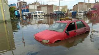 Chiclayo en riesgo por aguas y lodo empozados en las calles