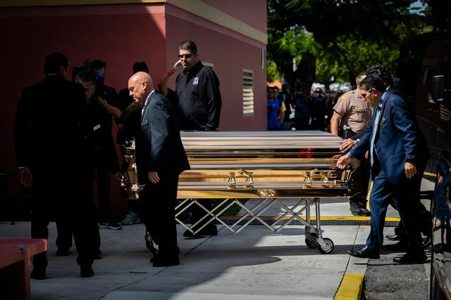 Imagen correspondiente al día del homenaje ofrecido a José José en Miami, el último domingo.