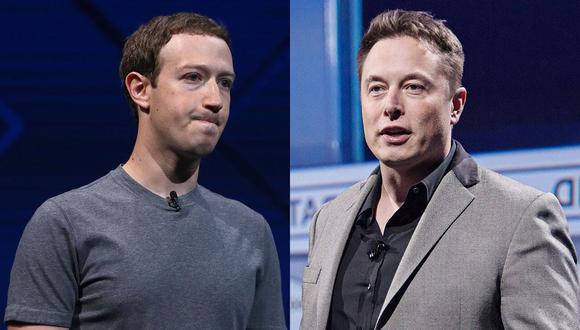 Elon Musk y Mark Zuckerberg, entre los magnates de tecnología que perdieron miles de millones de dólares este 2022. (Foto: Archivo)