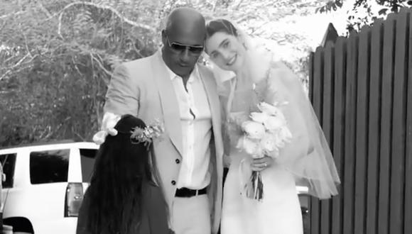 La hija de Paul Walker, Meadow ha contraído matrimonio y ha sido el actor Vin Diesel quien la ha escoltado al altar. (Foto: Instagram)