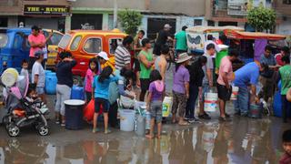 Aniego en SJL: ministro de Vivienda pide reducir consumo de agua | FOTOS