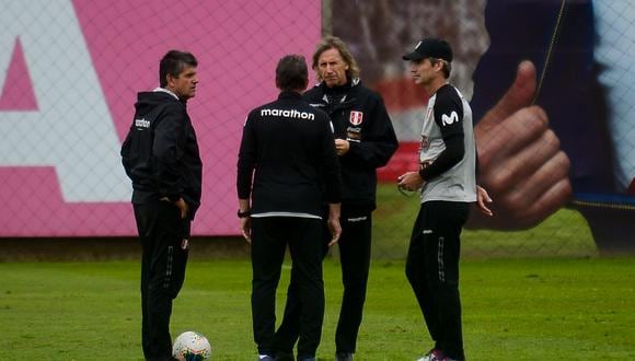 Gareca y su comando técnico empezará a trabajar con jugadores del medio local. (Foto: GEC)