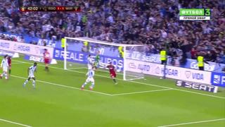 Real Sociedad vs. Mirandés: Odegaard anotó el 2-1 tras un latigazo en el área | VIDEO