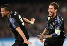 Real Madrid vs Napoli: resultado, resumen y goles de Sergio Ramos por Champions