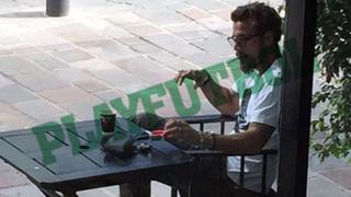 Polémico Daniel Osvaldo: fue visto fumando previo al clásico