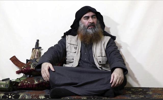 Abu Bakr al Baghdadi: el líder del Estado Islámico reaparece en un video por primera vez en cinco años. (AP).
