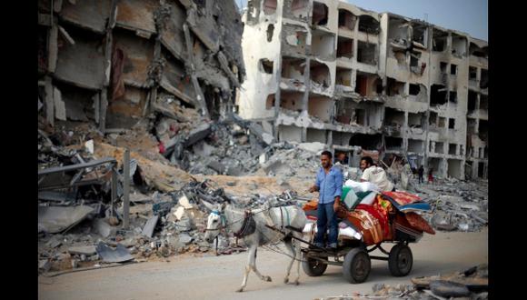 Palestinos e israelíes buscan alto al fuego duradero en Gaza