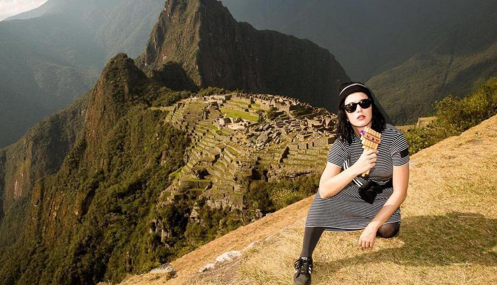 Katy Perry. La cantante se dio un respiro luego de su gira "The Prismatic World Tour" en el 2015 y visitó Machu Picchu y Puno. (Foto: Instagram)