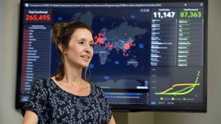 Lauren Gardner, la mente brillante detrás del mapa en tiempo real más consultado del coronavirus