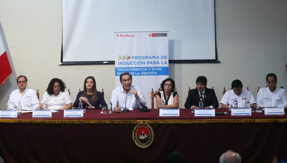 Vizcarra pide a nuevas autoridades de Arequipa continuar con obras pendientes