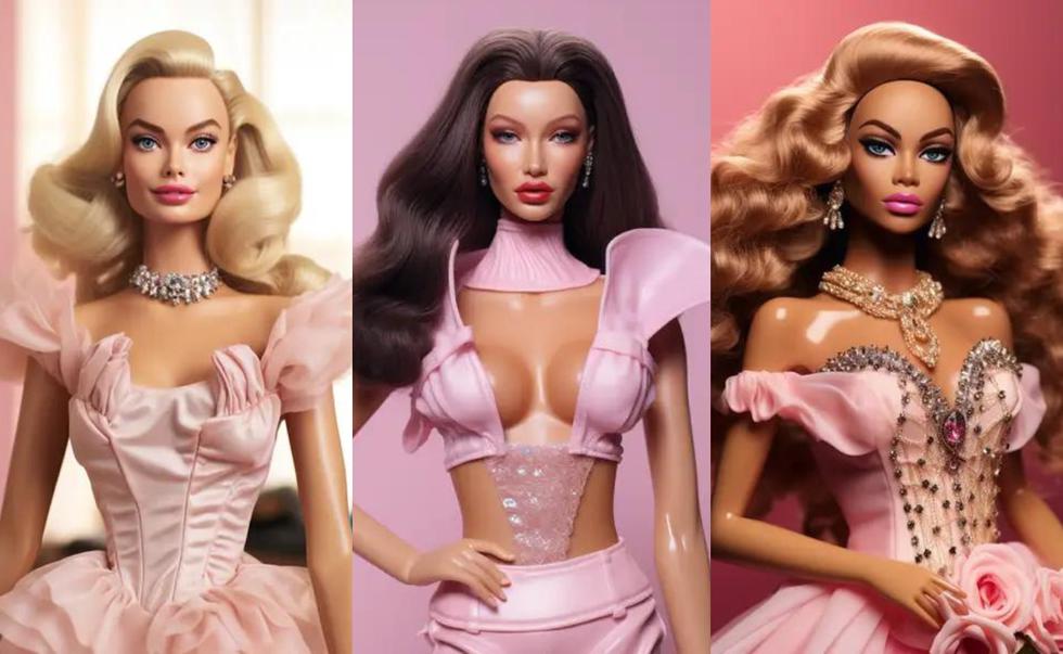 La fiebre Barbie llegó hasta el campo de la inteligencia artifcial. A través del famoso Midjourney, un medio estadounidense, Buzzfeed, le pidió a la IA que imaginara cómo se verían las celebridades del momento si pertenecieran al mundo de Barbie.
(Fotos: Angelica Martinez / Midjourney)