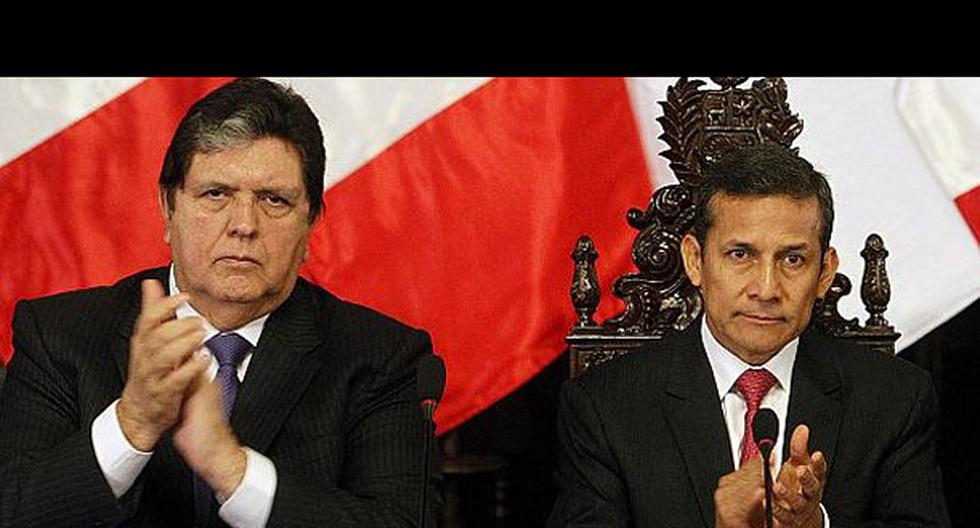 García se vera con Humala en Palacio. (Foto: Peru.com)